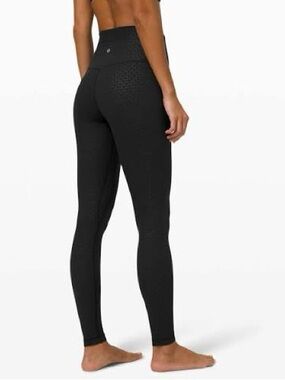 Lululemon Align High-Rise Black Nulu Leggings - Women size 2